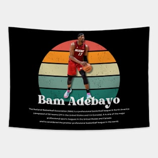 Bam Adebayo Vintage V1 Tapestry