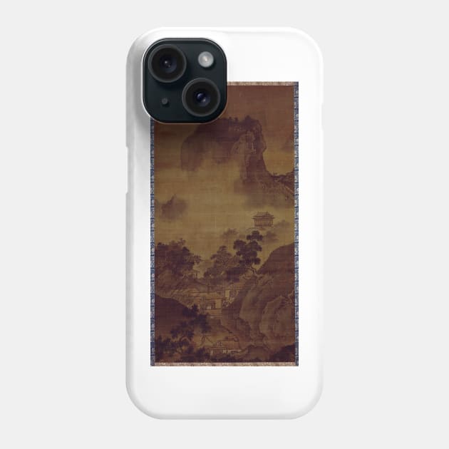 Sesshu Toyo Landscape of Four Seasons - Fall Phone Case by pdpress