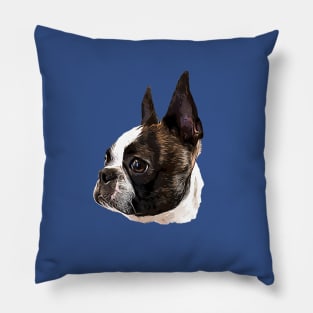Boston Terrier Stunning Dog! Pillow