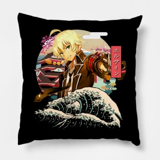 SoulSorcerer's Dominion Anime-Inspired SoulWorkers Tee Pillow