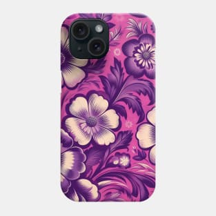 Purple Flowers Phone Case