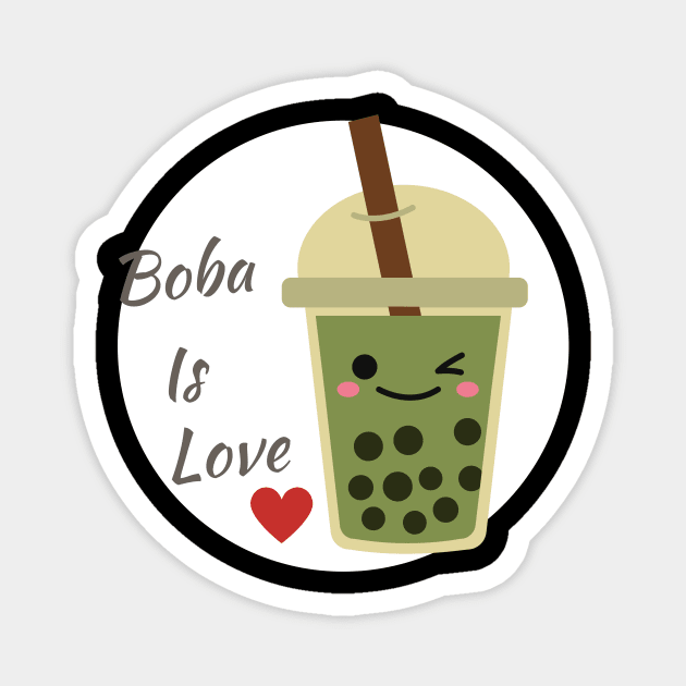 Boba Lover - Flirty Tea Magnet by Sleepy Time Tales