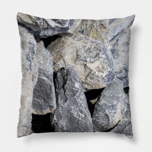 Boulders Stacked On Top Of One Another Pillow