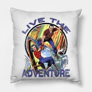 Live the Adventure Jungle Jim Tee Pillow