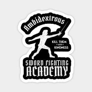 Princess Bride Ambidextrous Sword Fighting Academy Magnet