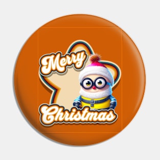 minions wishing merry christmas Pin