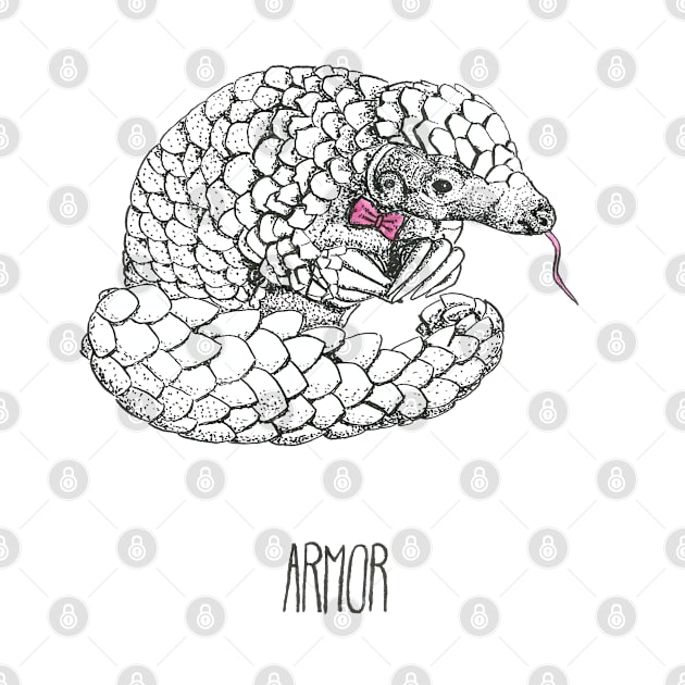 Playful pangolin by Créa'RiBo