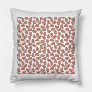 Seed Spitting | Digital Illustration | A Bunch of Little Watermelons Pillow