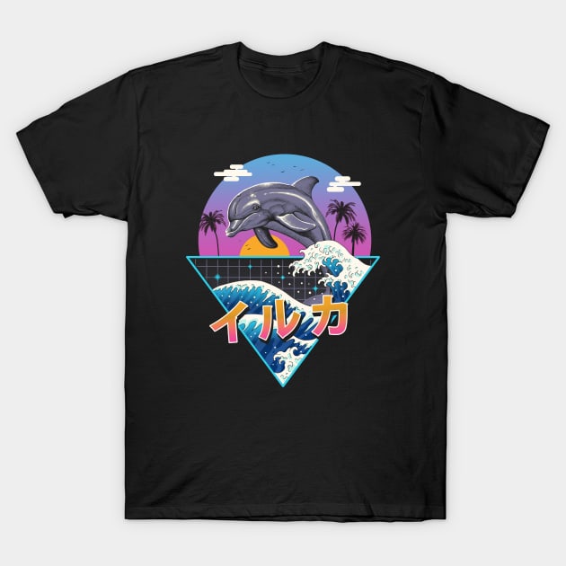 Dolphin Vaporwave Shirt - Aesthetic T-Shirt Dolphin Vaporwave Shirt - Aesthetic T-Shirt