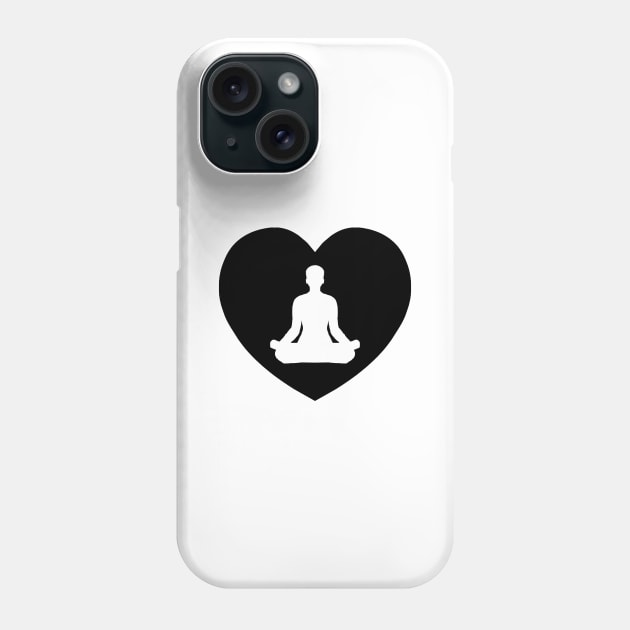 Yoga Love | I Heart... Phone Case by gillianembers