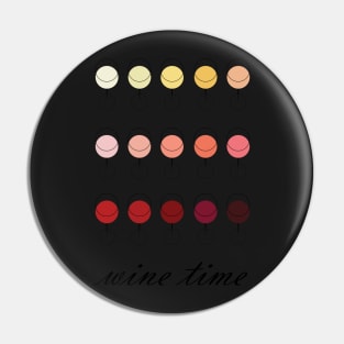 Wine Time Pin