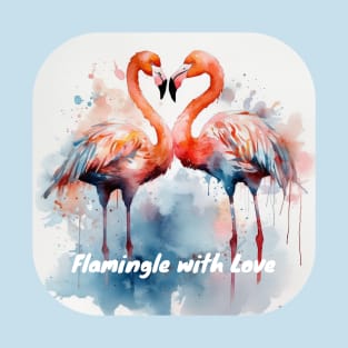 Flamingo With Love T-Shirt