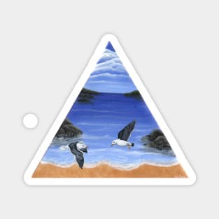 Seagull Beach Magnet