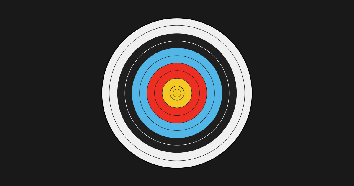 Target Practice Target Sticker TeePublic