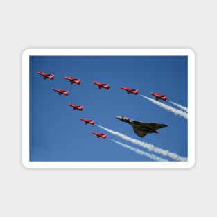 Vulcan Red Arrows Magnet