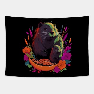 Nutria Fathers Day Tapestry