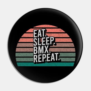 Vintage Retro Quote Eat Sleep Repaet Inspiration Pin