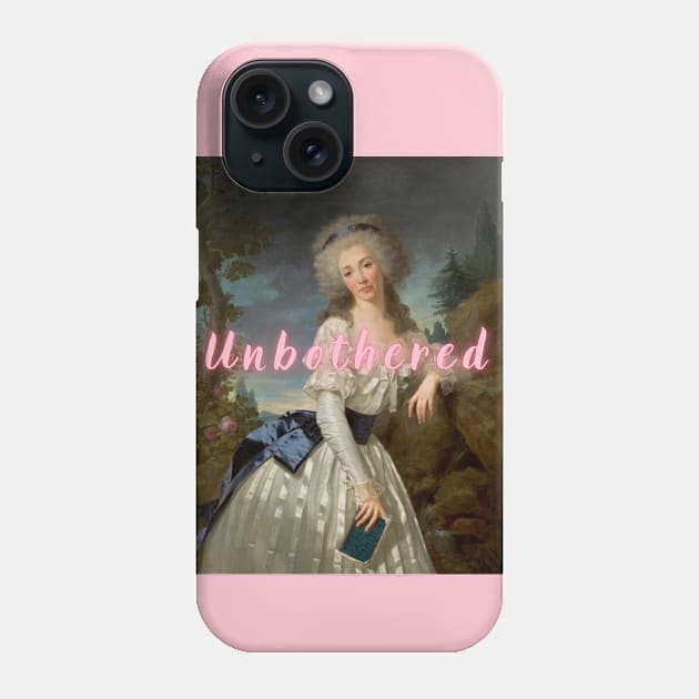 Unbothered Phone Case by Sassy Baroque