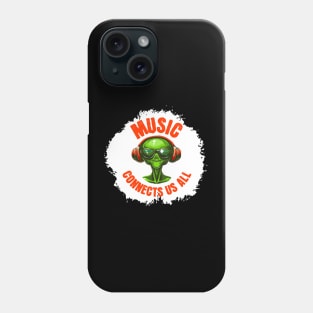 La musica nos conecta a todos Phone Case