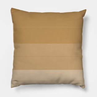 Earthy Tone Stripes Pillow