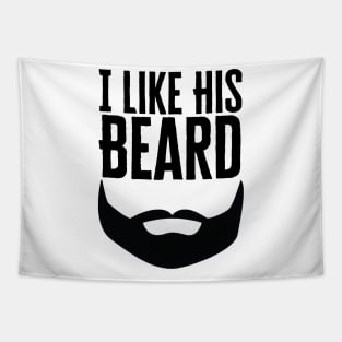 I Like His Beard Tapestry