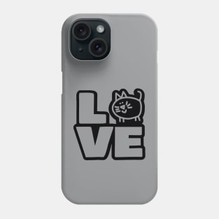 Animals Love for My Chonk Cat Phone Case