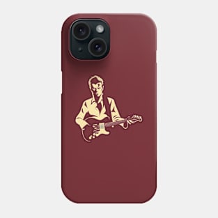 guitarist vintage Phone Case