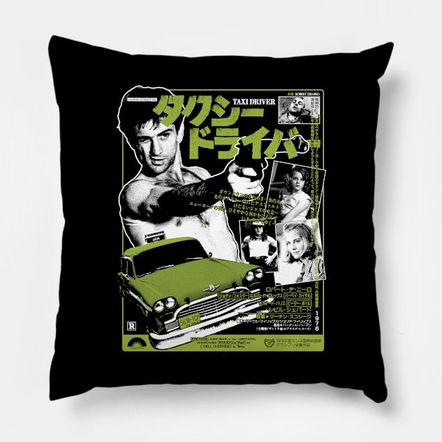 Taxi Driver - Travis Bickle Pillow by otacon