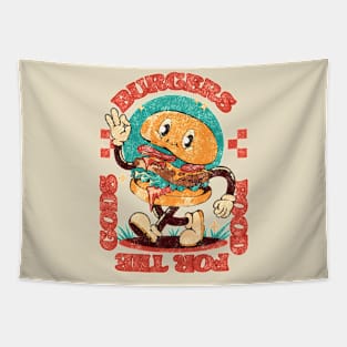 Burger food for the gods Tapestry