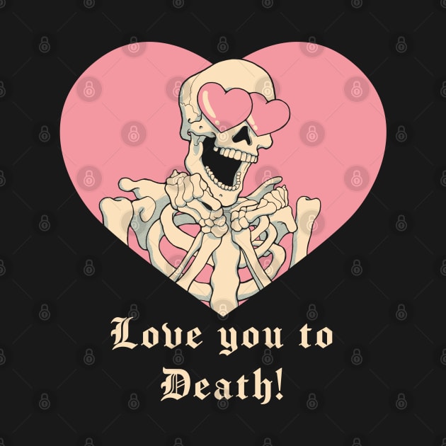 Love you to Death! by Vincent Trinidad Art