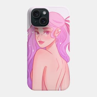 Purple and Pink Phone Case