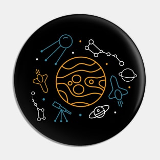 I'm In The Space Pin