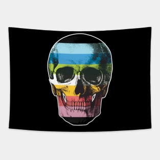 Queer Skull Tapestry