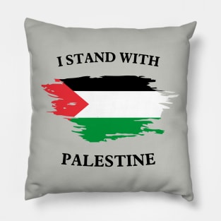 I stand with Palestine Pillow