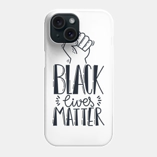 Black Lives Matter Fist Phone Case