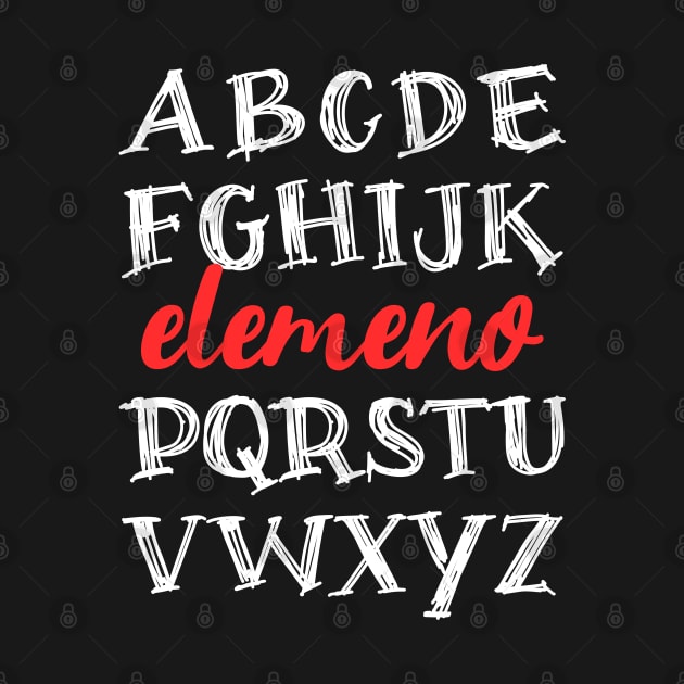 Elemeno Funny Teacher’s Alphabet by BankaiChu