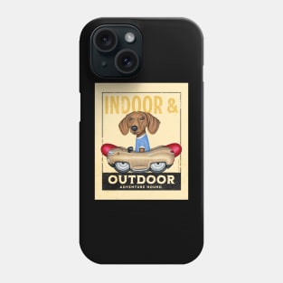 Indoor and Outdoor Adventure Hound Phone Case