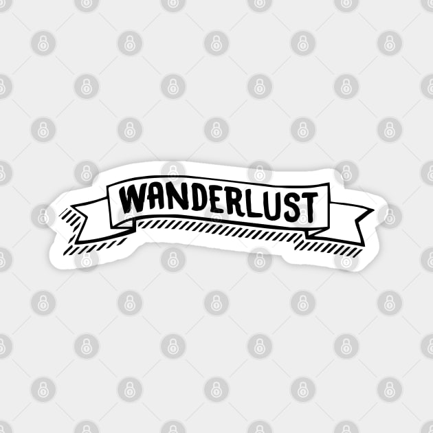 Wanderlust Magnet by CGAINSTUDIO