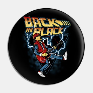 Back in black Pin