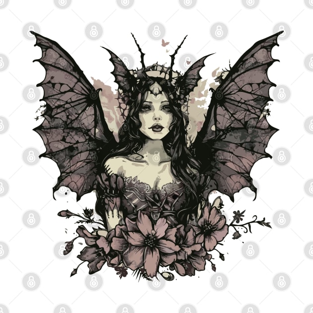 goth fairy by Tiny crafty aliens