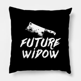 Future Widow - Creepy Cute Witchcraft T-Shirt Pillow