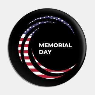 Memorial Day Remember and Honor Pin