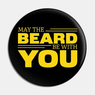 Beard Quote Pin