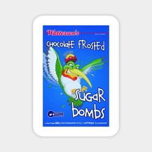 Chocolate Frosted Sugar Bombs Magnet