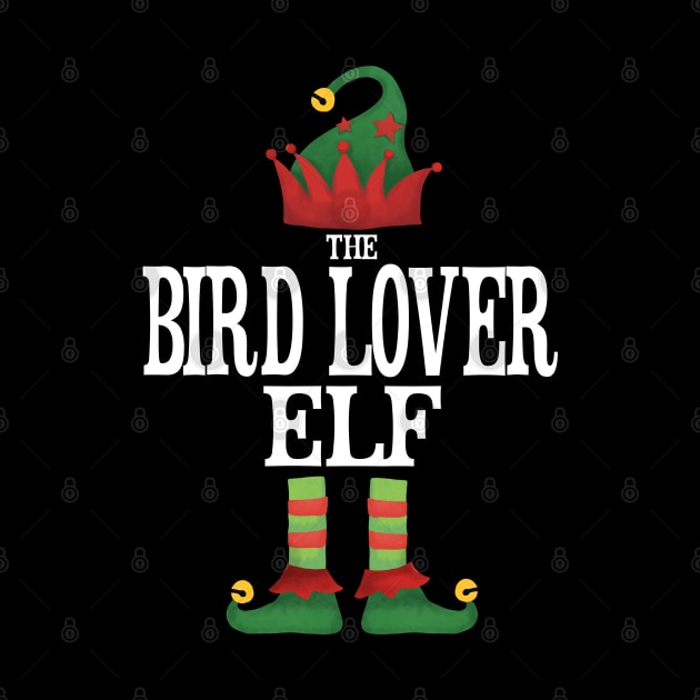 Bird Lover Elf Matching Family Group Christmas Party Pajamas by uglygiftideas