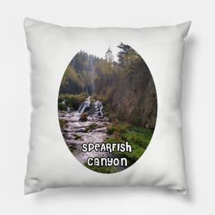 Spearfish Canyon South Dakota Pillow