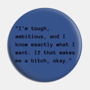 Feminist Quote by Madonna Pin