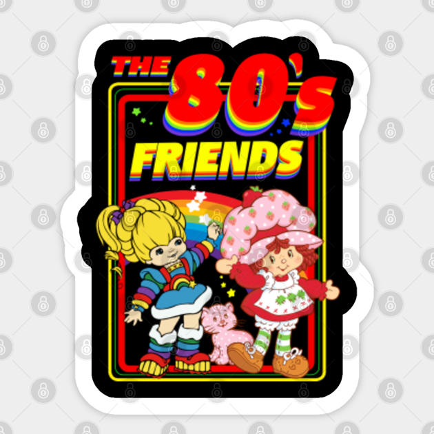 THE 80s FRIENDS - Rainbow Brite - Sticker