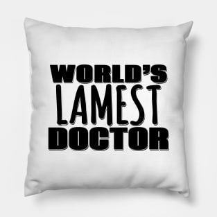 World's Lamest Doctor Pillow