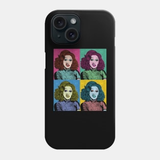 Jinkx Monsoon Chritmas Holiday 80s Pop Art Style Phone Case